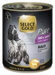 SELECT GOLD Pure kutya konzerv adult bárány 6x800g