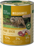 REAL NATURE Wilderness kutya konzerv adult pure kacsa 6x800g