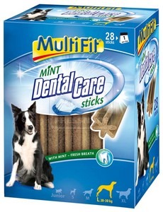 MultiFit DentalCare kutya jutalomfalat adult L 4x270g 28db