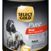 SELECT GOLD Pure kutya konzerv adult marha 6x800g