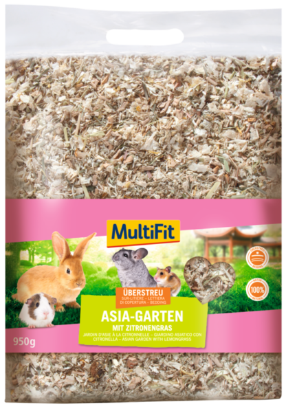 MultiFit kisemlős alom Asia garden 950g