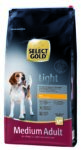 SELECT GOLD Light kutya szárazeledel medium adult csirke 12kg