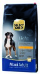 SELECT GOLD Light kutya szárazeledel maxi adult csirke 12kg