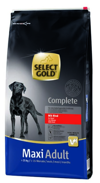 SELECT GOLD Complete kutya szárazeledel maxi adult marha 12kg