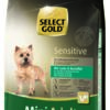 SELECT GOLD Sensitive kutya szárazeledel mini adult lazac 4kg