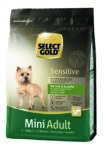 SELECT GOLD Sensitive kutya szárazeledel mini adult kacsa 1kg