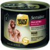 SELECT GOLD Sensitive kutya konzerv adult marha&rizs 6x200g