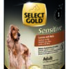SELECT GOLD Sensitive kutya konzerv adult bárány&rizs 6x400g