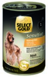 SELECT GOLD Sensitive kutya konzerv adult csirke&rizs 6x400g