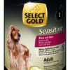 SELECT GOLD Sensitive kutya konzerv adult marha&rizs 6x400g
