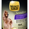 SELECT GOLD Sensitive kutya konzerv adult bárány&lazac 6x400g