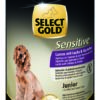 SELECT GOLD Sensitive kutya konzerv junior bárány&lazac 6x400g