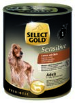 SELECT GOLD Sensitive kutya konzerv adult bárány&rizs 6x800g