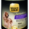 SELECT GOLD Sensitive kutya konzerv adult bárány&lazac 6x800g