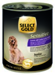 SELECT GOLD Sensitive kutya konzerv junior bárány&lazac 6x800g