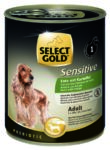 SELECT GOLD Sensitive kutya konzerv adult kacsa&burgonya 6x800g