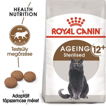Royal Canin Feline Health Nutrition Sterilised Ageing 12+ száraz macskaeledel 2kg