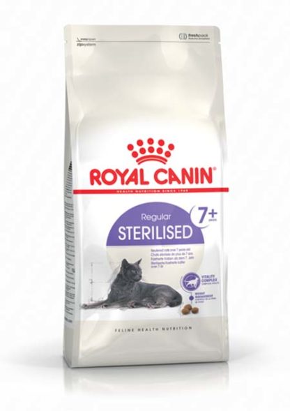 Royal Canin Feline Health Nutrition Sterilised 7+ száraz macskaeledel 1,5kg