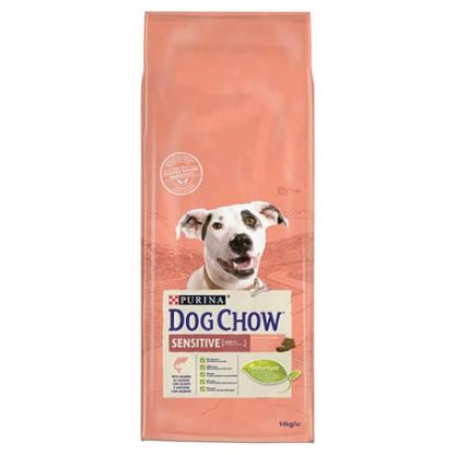 Dog Chow kutya szárazeledel sensitive lazac 14kg