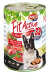 FitActive kutya konzerv marha&máj&bárány 1240g