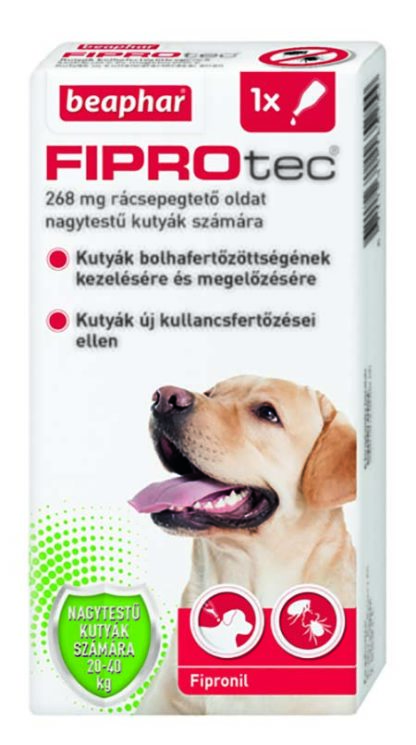 FIPRotec spot on kullancs és bolha ellen kutyáknak 20-40kg