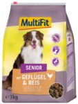 MultiFit kutya szárazeledel senior szárnyas 3kg