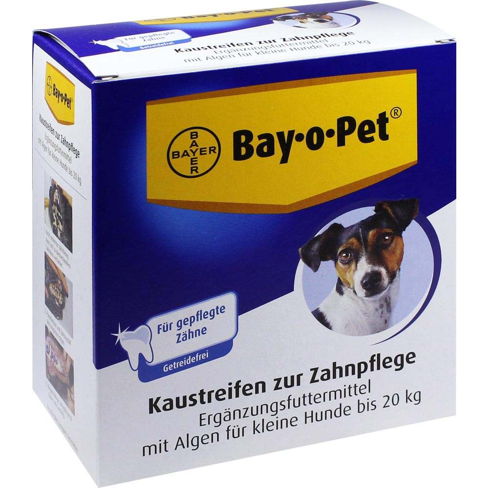 Bay-o-Pet Dental fogápoló rágócsíkok kistestű kutyáknak 140g