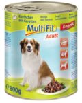 MultiFit kutya konzerv ragu adult nyúl&sárgarépa 6x800g