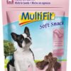 MultiFit Soft snack kutya jutalomfalat bárány 70g