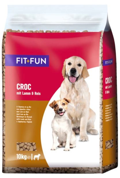FIT+FUN kutya szárazeledel adult bárány&rizs 10kg