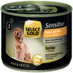 Select Gold Sensitive kutya konzerv junior csirke&rizs 6x200g