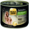 SELECT GOLD Sensitive kutya konzerv adult kacsa&burgonya 6x200g