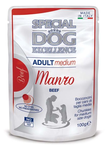 Special Dog Excellence kutya tasak medium adult marha 100g