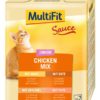 MultiFit Sauce macska tasak MP kitten csirke 12x100g