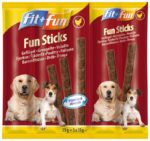 Fit+Fun Fun Sticks kutya jutalomfalat csirke 55g