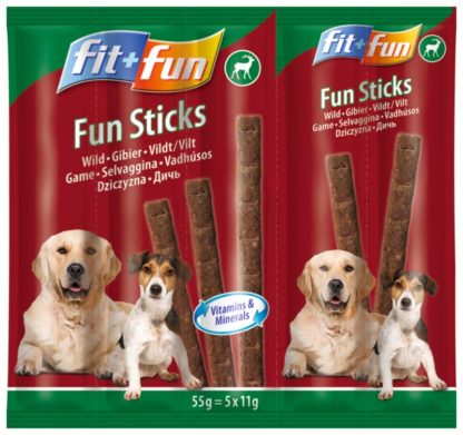 Fit+Fun Fun Sticks kutya jutalomfalat vad 55g