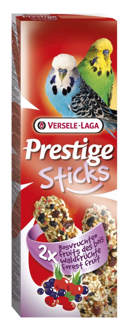 Versele-Laga Prestige Sticks hullámos papagájnak erdei gyümölcsös 60g 2db