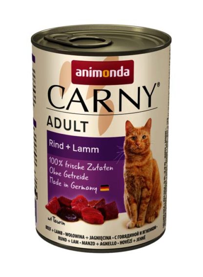 Animonda Carny macska konzerv adult marha&bárány 6x400g