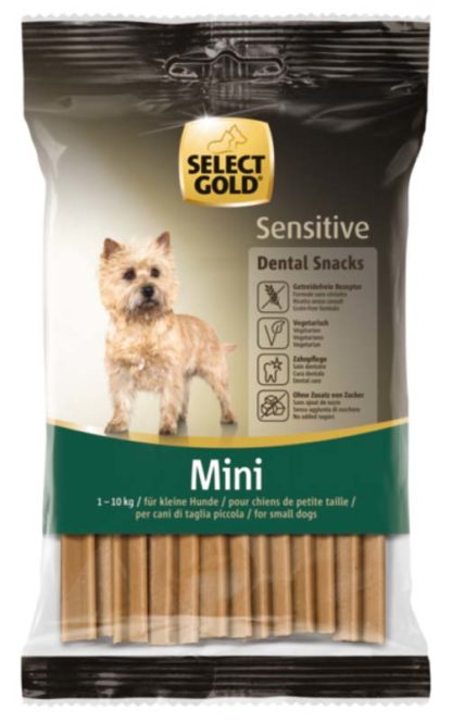 Select Gold Sensitive Dental Snacks kutya jutalomfalat mini 99g