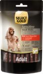 Select Gold Sensitive Snack Sticks kutya jutalomfalat emésztőrendszeri problémákra marha 85g