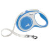 Flexi New Comfort kutyapóráz csévélő szalagos kék S 5m