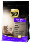 Select Gold száraz macskaeledel senior Sensitive Digestion szárnyas&rizs 400g