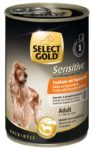 Select Gold Sensitive kutya konzerv adult pulyka&articsóka 6x400g