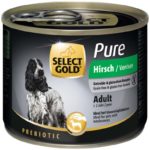 Select Gold Pure kutya konzerv adult szarvas 6x200g