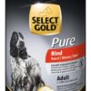 Select Gold Pure kutya konzerv adult marha 6x400g