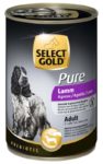 Select Gold Pure kutya konzerv adult bárány 400g
