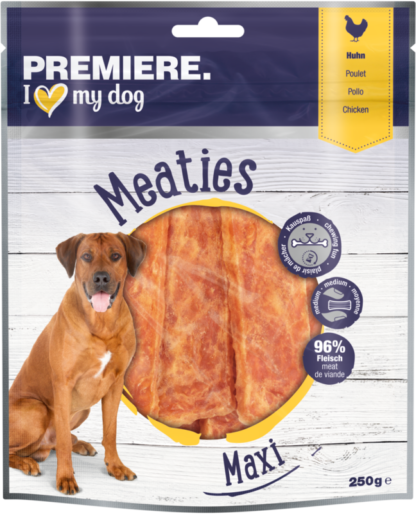 Premiere Maxi Meaties kutya jutalomfalat csirke 250g