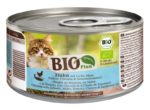 BioPlan macska konzerv adult csirke&lazac 200g