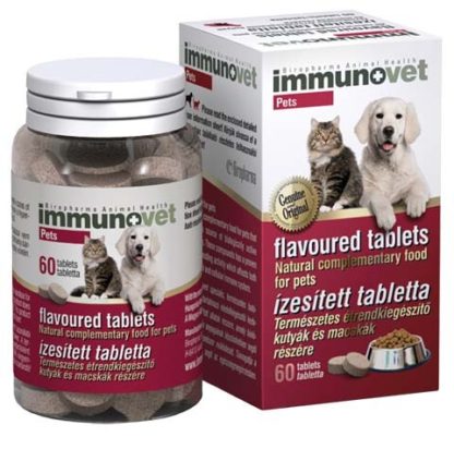 Immunovet immunerősítő ízesített tabletta 60db