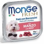 Monge Fresh kutya tálka adult marha 100g